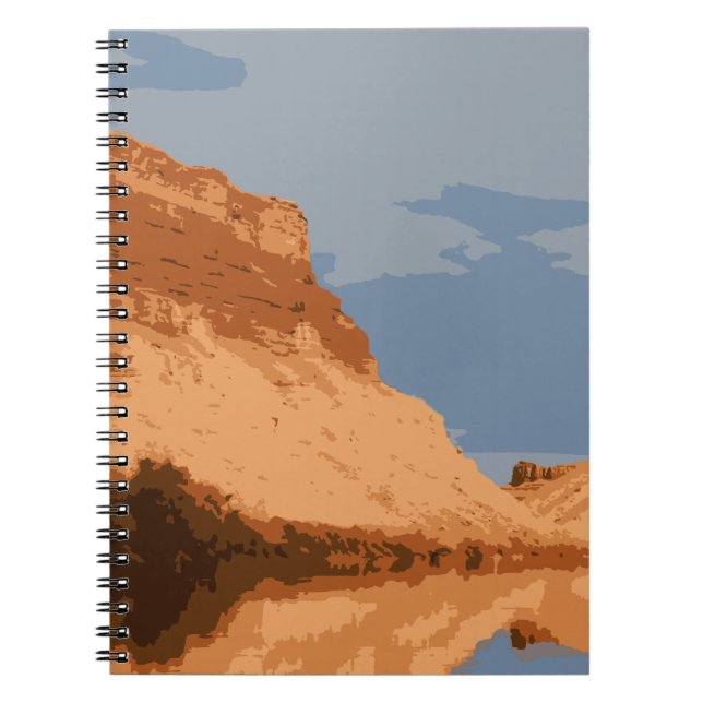 Caderno Espiral Canyonlands Notebook, Diário do Parque Nacional (Frente)