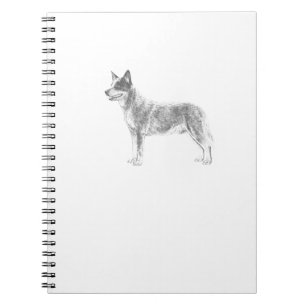 Caderno Espiral Cão australiano do gado