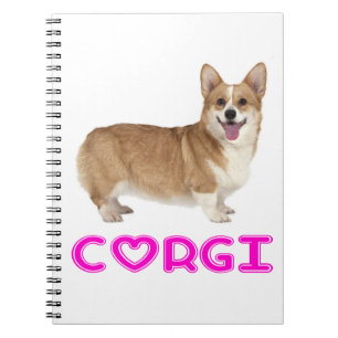 Caderno Espiral Cão Cachorro Pembroke Welsh Corgi
