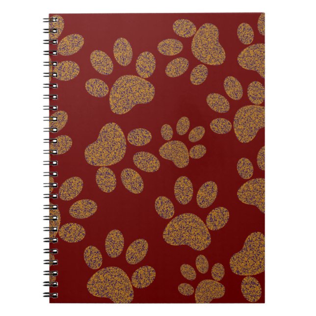 Caderno Espiral cão de apoio (Frente)