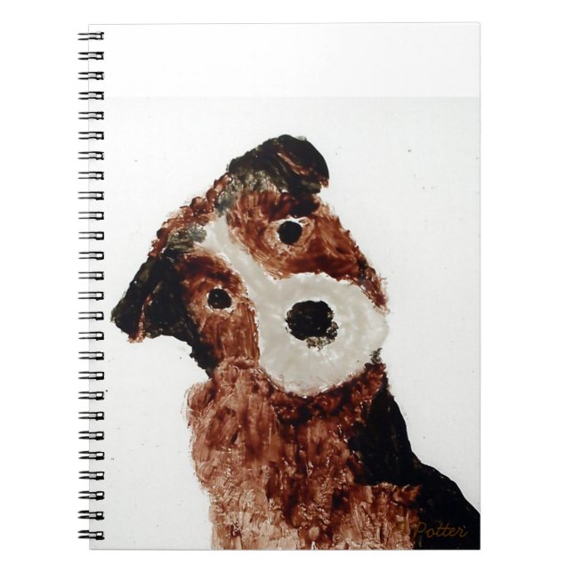 Caderno Espiral Cão-de-Pé-Cachorro (Frente)