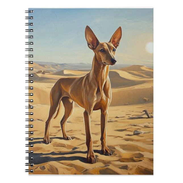 Caderno Espiral Cão do Faraó (Frente)