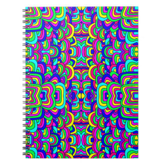 Caderno Espiral Caos Coloridos 5