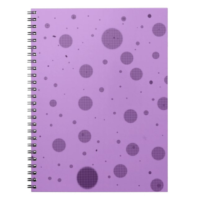 Caderno Espiral Caos de Ponto Roxo (Frente)