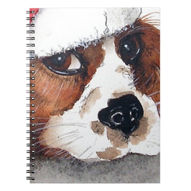Caderno Espiral cãozinho espanhol (Frente)