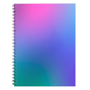 Caderno Espiral capa de fundo colorida, arte, decoração gráfica, b