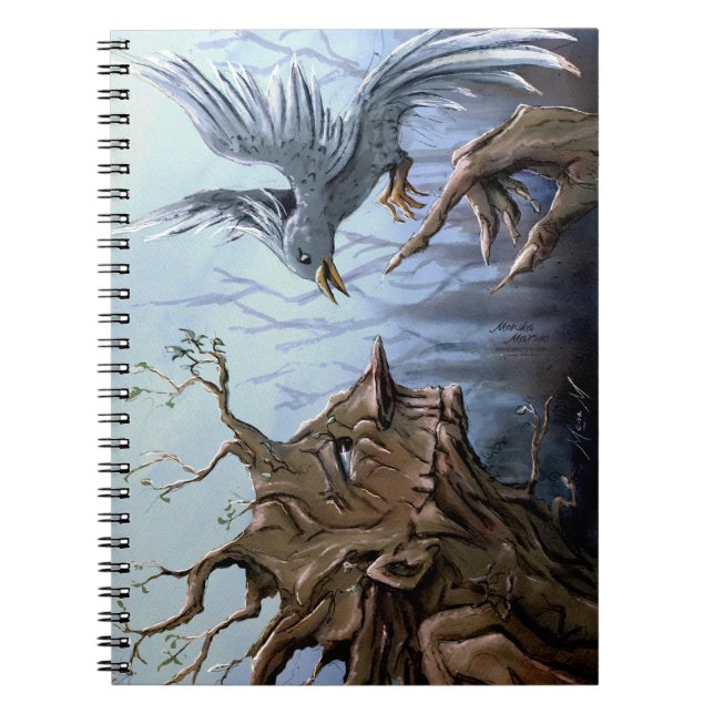 Caderno espiral - capa por Monika Marzec (Frente)