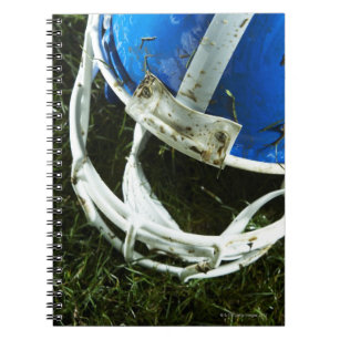 Caderno Espiral Capacete de futebol