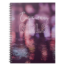 Caderno Espiral capacitação de meninas
