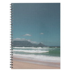 Caderno Espiral Cape Town Table Mountain Ocean