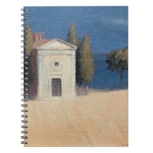 Caderno Espiral Capela perto de Pienza II 2012