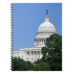 Caderno Espiral Capitólio em Washington DC