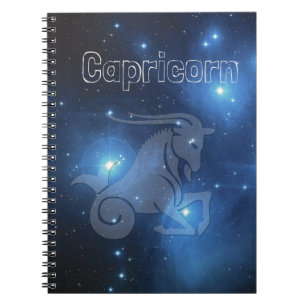 Caderno Espiral Capricórnio