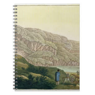 Caderno Espiral Captain Cozimento (1728-79) em Alaska durante sua