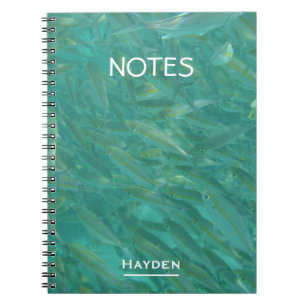 Caderno Espiral Captura de peixe