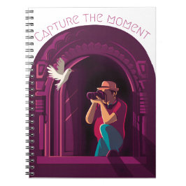 Caderno Espiral Capturar o momento