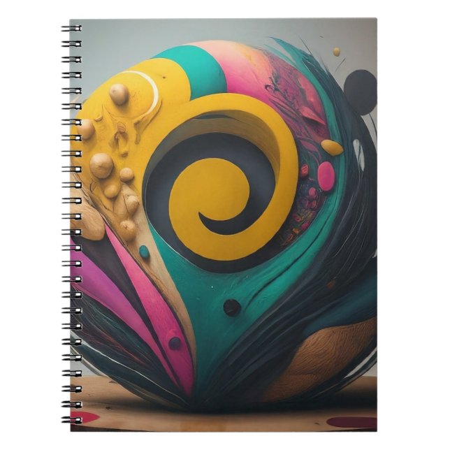 Caderno Espiral Capture suas memórias em estilo (Frente)