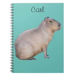 Caderno Espiral Capybara
