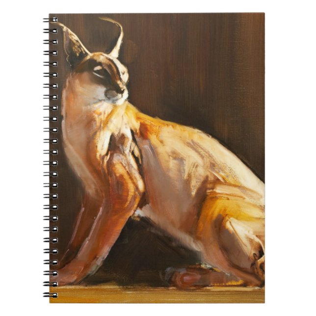 Caderno Espiral Caracal árabe 2010 (Frente)