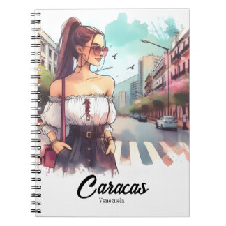 Caderno Espiral Caracas