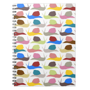 Caderno Espiral Caracóis