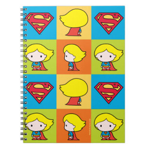 Caderno Espiral Caractere de Supergirl Chibi - Turnround