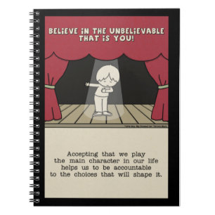 Caderno Espiral Caractere Principal