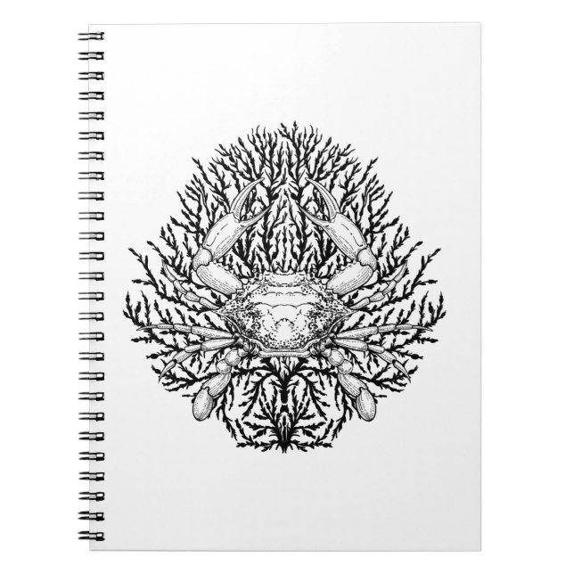 Caderno Espiral Caranguejo (Frente)
