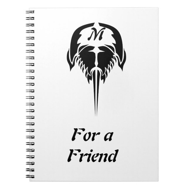 Caderno Espiral Caranguejo-Ferradura (Frente)