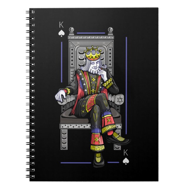 Caderno Espiral Card King (Frente)