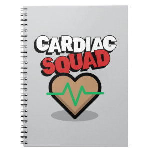 Caderno Espiral Cardiac Squad Nurse Department