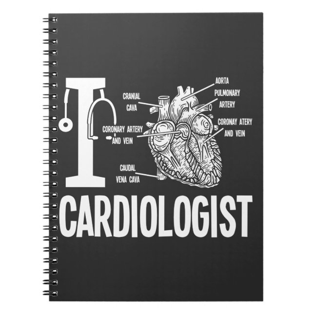 Caderno Espiral Cardiologista Ame Anatomia Cardíaca Cardiologia Ca (Frente)