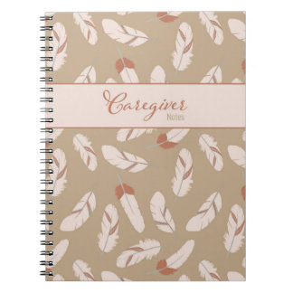 Caderno Espiral Caregiver Notes Notebook 