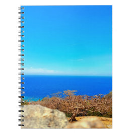 Caderno Espiral Caribe Azure Bliss - Notebook Executado