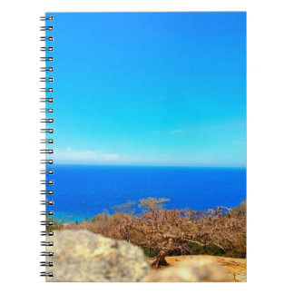 Caderno Espiral Caribe Azure Bliss - Notebook Executado