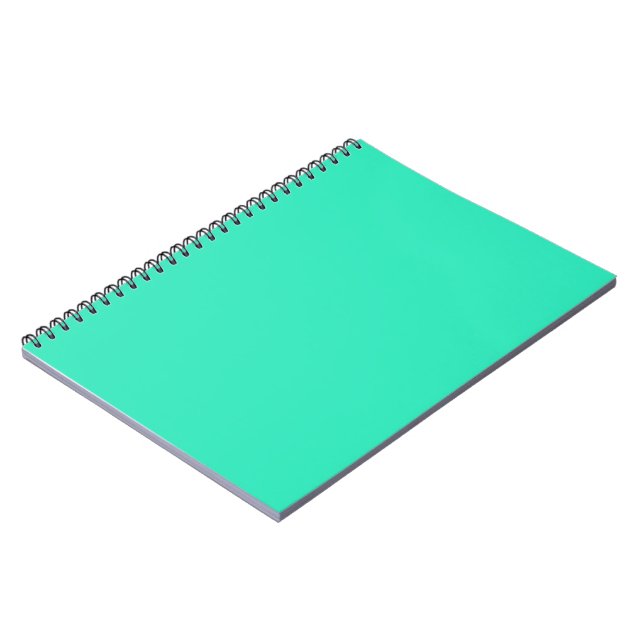 Caderno Espiral Caribe Verde (Left Side)