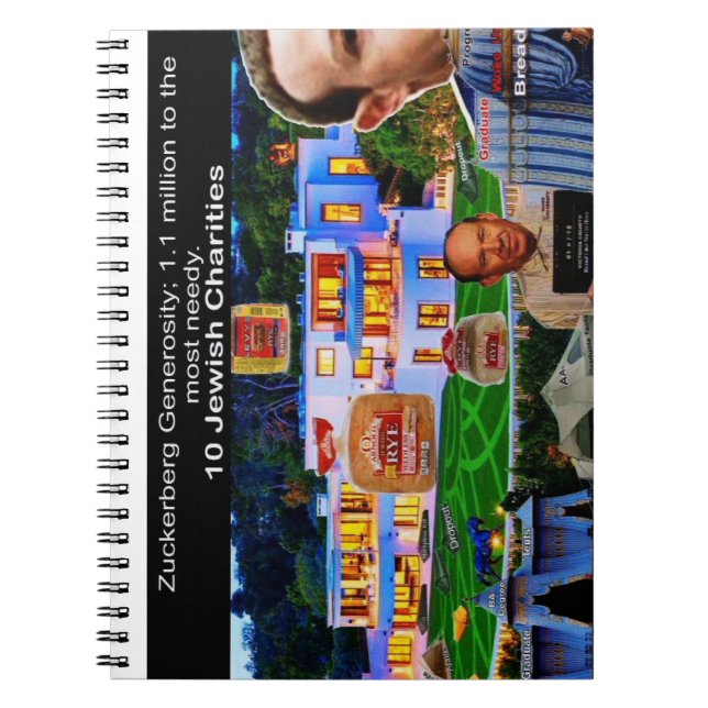 Caderno Espiral caridade começa em casa (Frente)