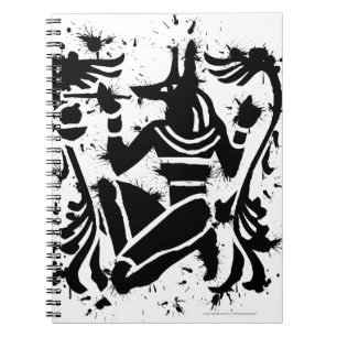 Caderno Espiral Carimbo Anubis