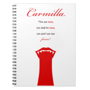 Caderno Espiral Carmilla Notebook