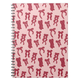 Caderno Espiral Carnet à spirale avec design de nœuds élégants