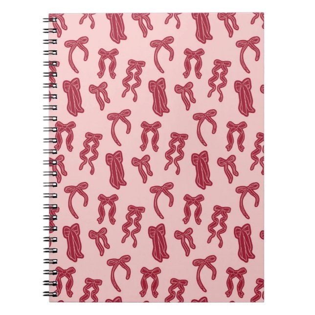 Caderno Espiral Carnet à spirale avec design de nœuds élégants (Frente)