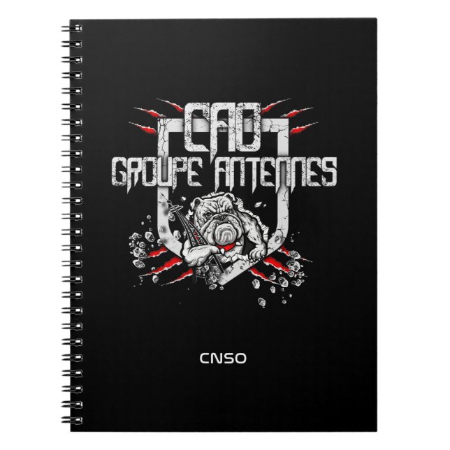 CADERNO ESPIRAL CARNET ANTENNES (Frente)