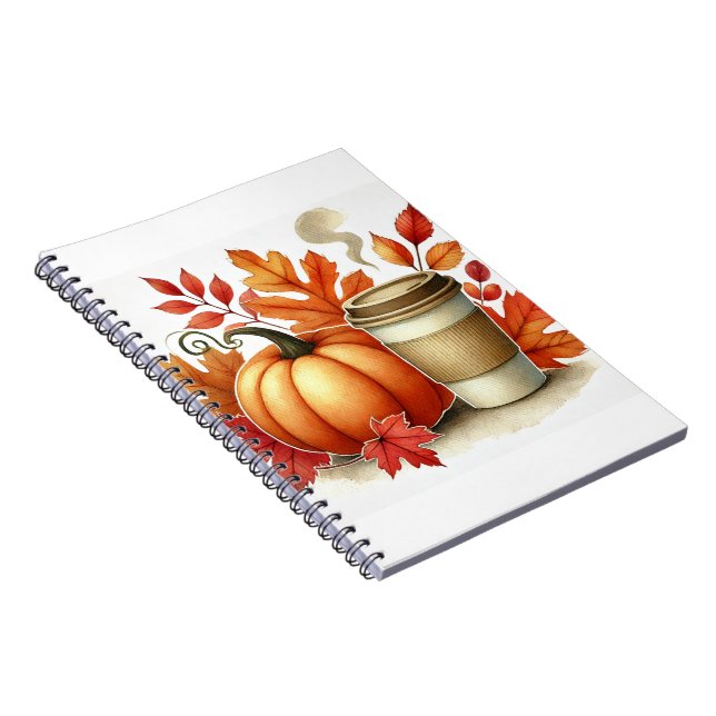 Caderno Espiral Carnet Automnal Édition Aquarelle (Lado Direito)