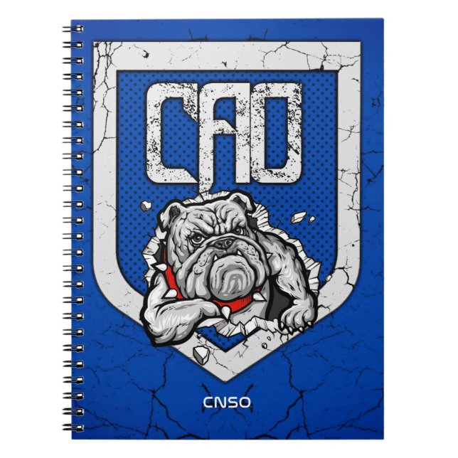 CADERNO ESPIRAL CARNET CAO (Frente)