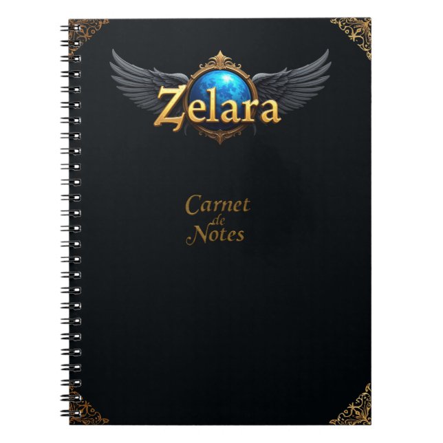 Caderno Espiral Carnet de note Zelara (Frente)