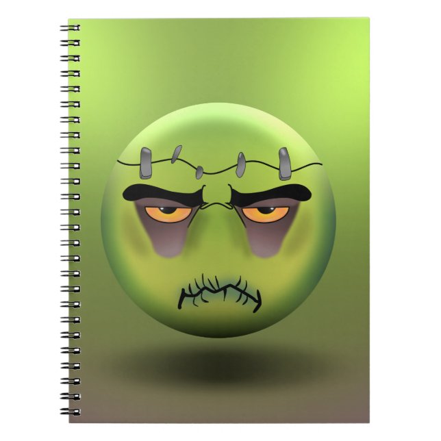 Caderno Espiral Carnet Frankenmoji (Frente)