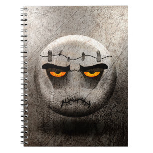 Caderno Espiral Carnet Frankenmoji Vintage