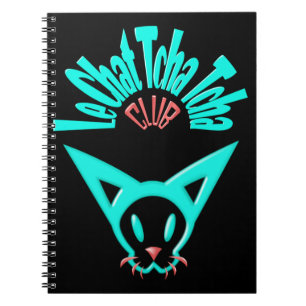 Caderno Espiral Carnet Le Club Chat Tcha Tcha