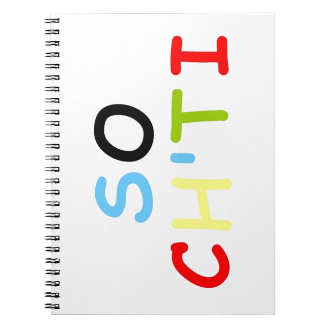 Caderno Espiral Carnet So Ch'ti (Frente)