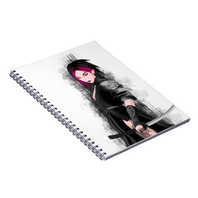 Caderno Espiral Carnet spirales manga samouraï (Lado Direito)